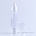 Plastic 15ml 30ml 50ml Airless Lotion Pump Bottle